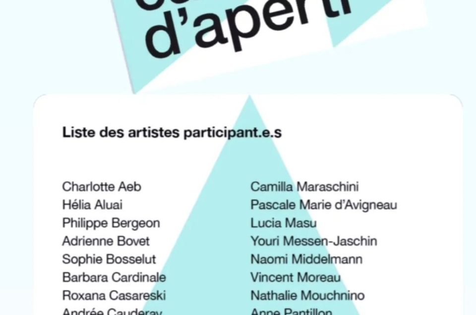 2024 EXPOSITION COLLECTIVE « Les carnets d’Aperti », Espace Pyxis